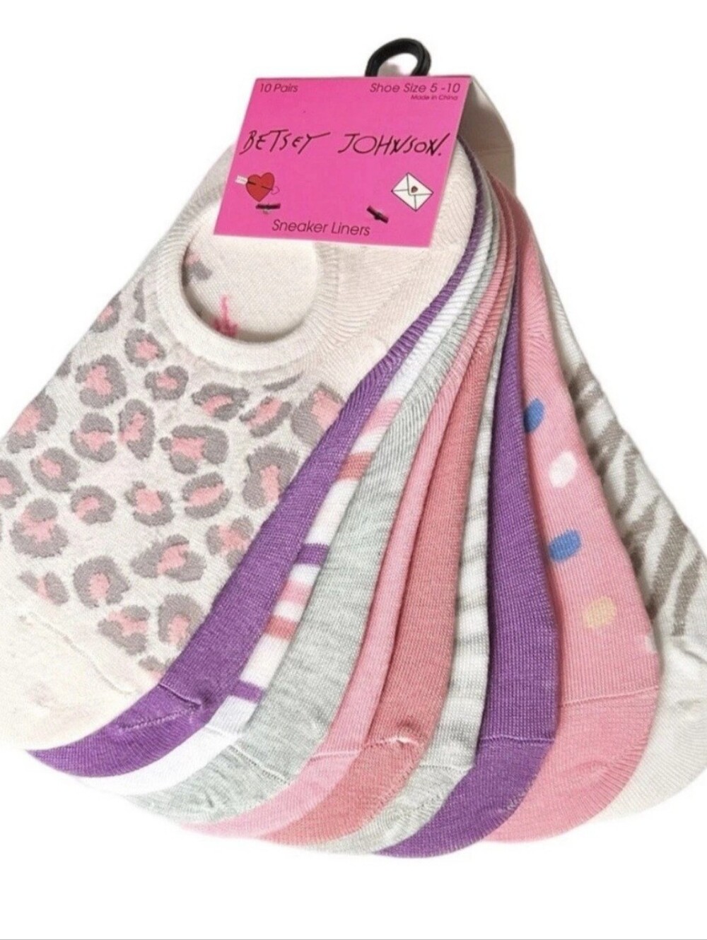Betsey Johnson Women's Socks, NWT